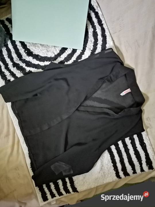 YORKER swobodna lekka bluzka koszula crop top Leszno