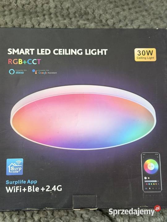 30W Ultrabłyskowa Lampa Sufitowa RGBCW sprzedam