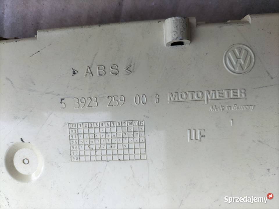 LICZNIK ZEGARY Volkswagen Polo III 6 6N0919860P Kamień-Kolonia