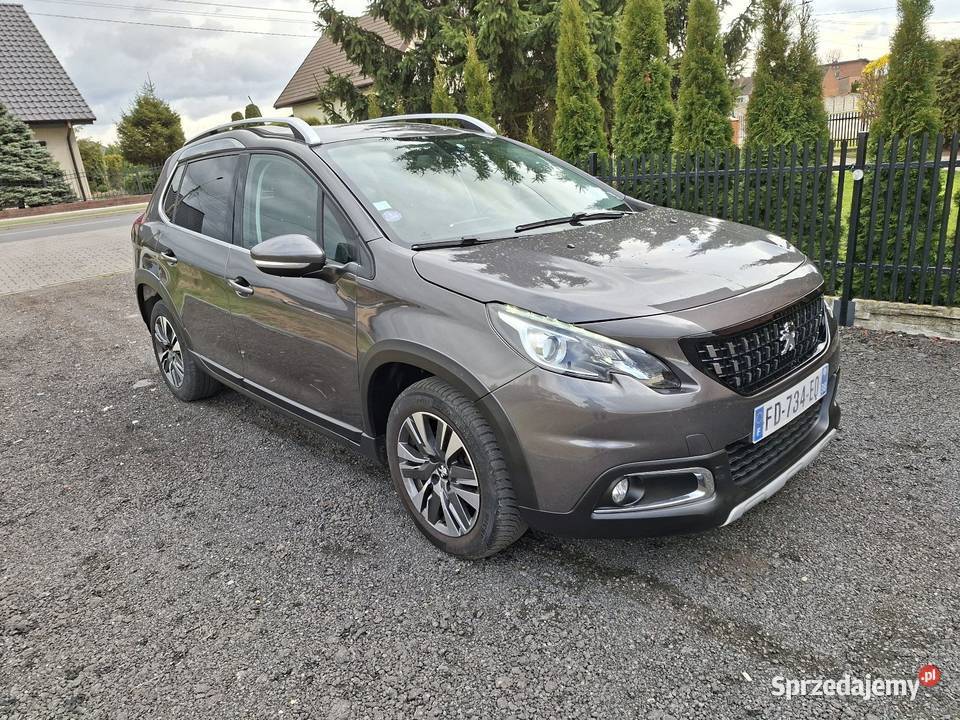 Peugeot 2008 Automat skóra klima 2019r czujnik deszczu