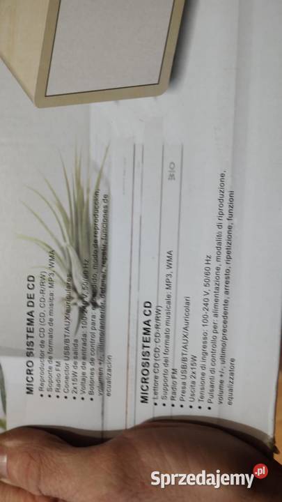 Wieża stereo Wiscent Vintage Micro HiFi Systems Odtwarzacze CD i MD Książ Wielkopolski