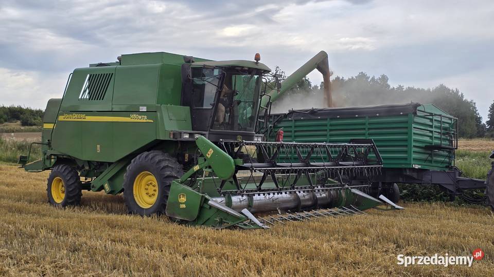 Kombajn John Deere 1450 WTS 2006r 1511 mtg Wózek do header'a Wąwelno sprzedam