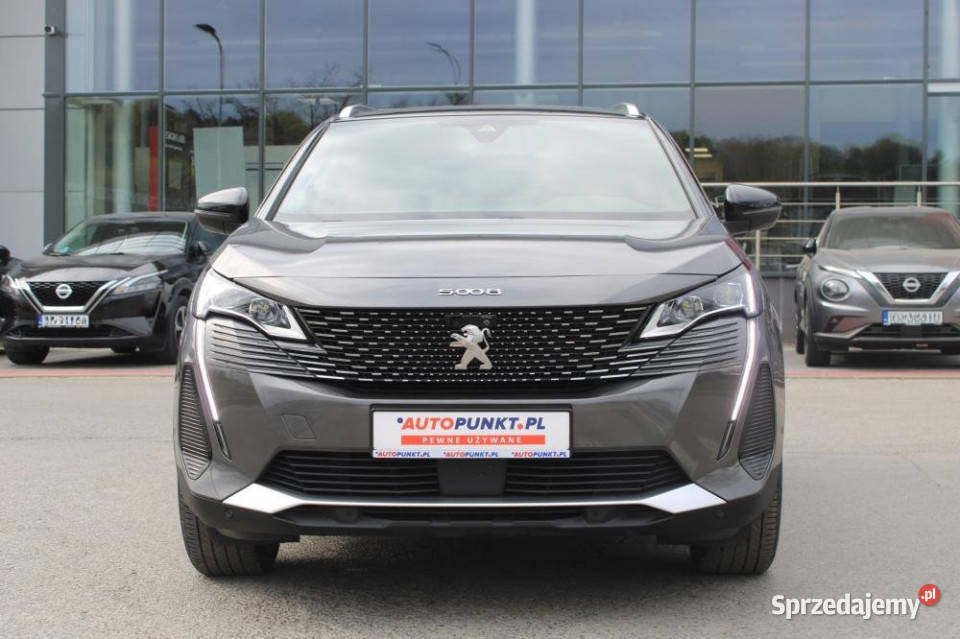 Peugeot 5008 2022r panorama Focal skóra masaże 180KM 5008 małopolskie Kraków