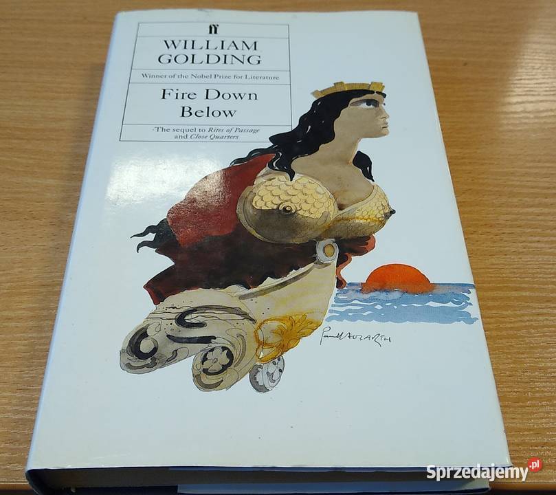 Fire down below William Golding miękka z obwolutą Proza i poezja Gdańsk sprzedam