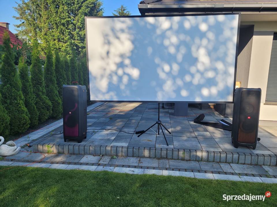 Wynajemprojektora laserowego Optoma 4K kino Atrakcje i pokazy Łódź
