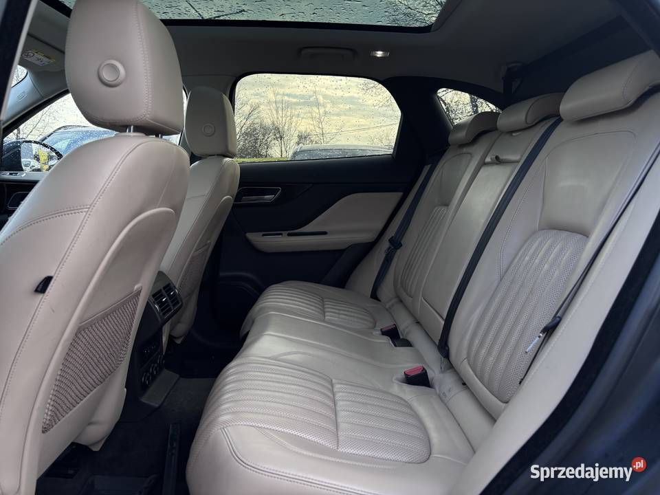 Jaguar FPace 2017 światła do jazdy dziennej mazowieckie Warszawa