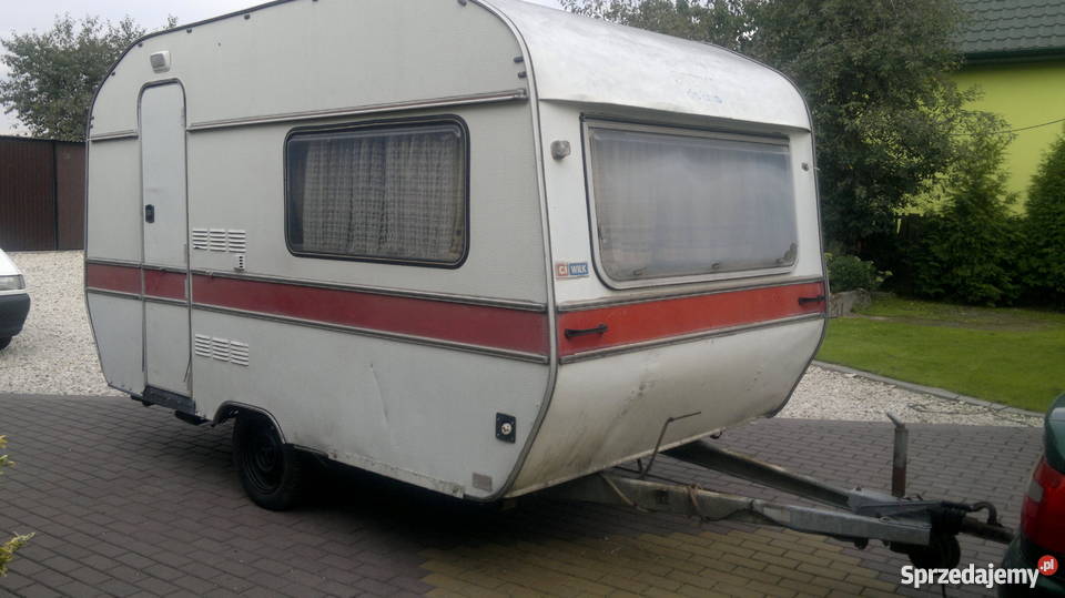 Przyczepa Kempingowa Wilk Zarejestrowana w kat B Przyczepy i naczepy Wodzisław sprzedam