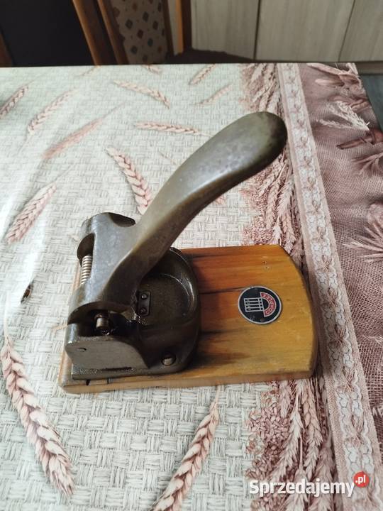 Stary duży dziurkacz biorowy Słubice sprzedam