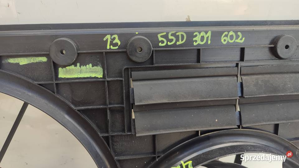42TIGUAN I SCIROCCO III 20 TDI WENTYLATOR Części samochodowe Włoszczowa
