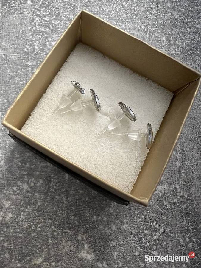 Kolczyki srebrne kukurydze kukurydza Jasło sprzedam