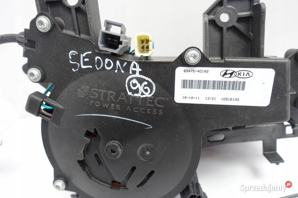 Kia Carnival II ZAMEK TYLNYCH DRZWI przesuwnych Rudka