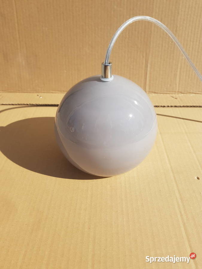 Lampa wisząca KULKA KULA 15 SZARY szkło MURANO Warszawa sprzedam