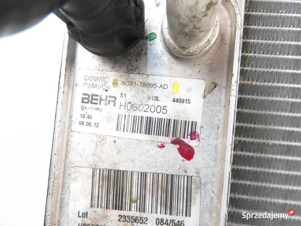 CHŁODNICA WODY FORD GALAXY II 20 TDCi Części samochodowe