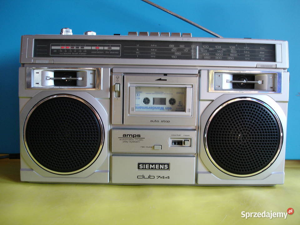 Radiomagnetofon SIEMENS CLUB 744 lubuskie Zielona Góra