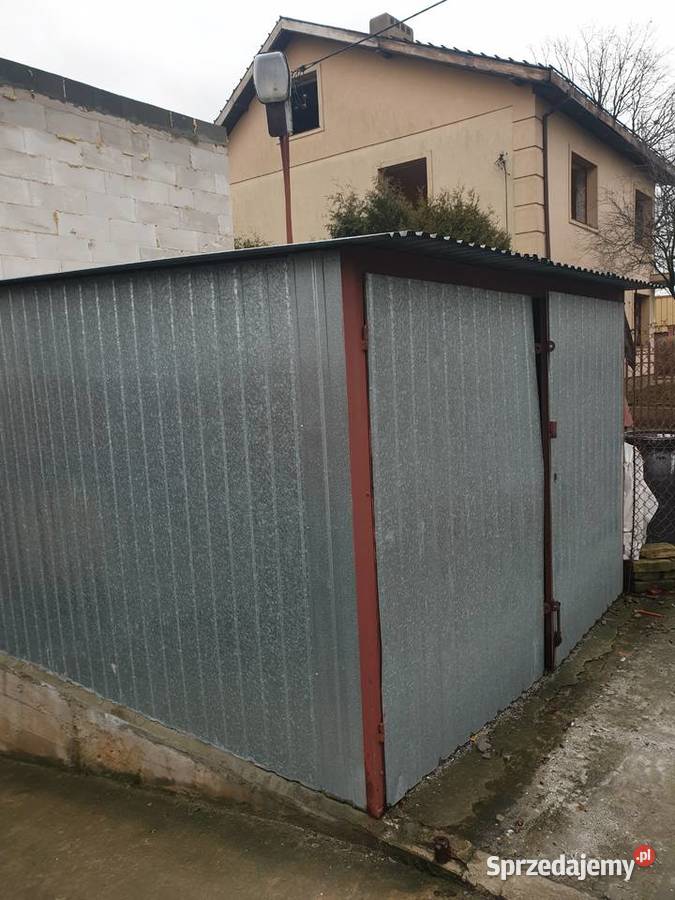Garaż blaszany używany Legionowo
