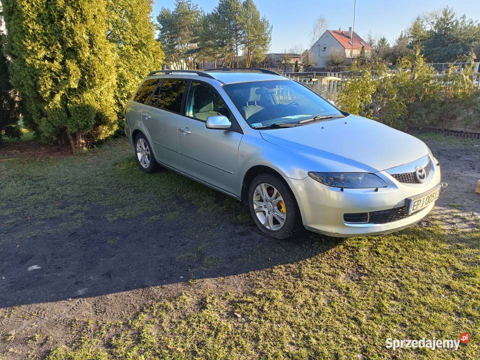 Mazda 6 2006 20 LPG uszkodzony silnik śląskie Kamienica Polska