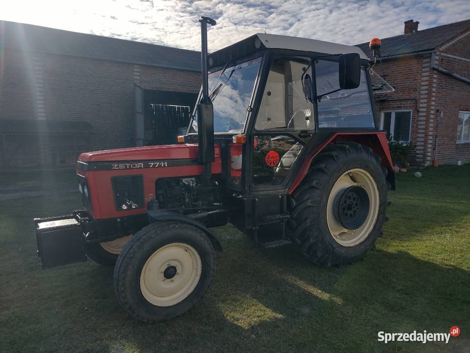 Sprzedam Zetor 7711 lubelskie Strzeszkowice Małe sprzedam
