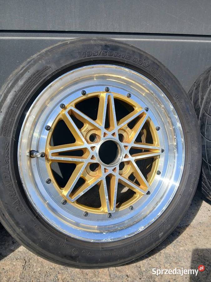 Alufelgi DRAG DR 20 15x7 4x100 MX5 Civic Szczecinek