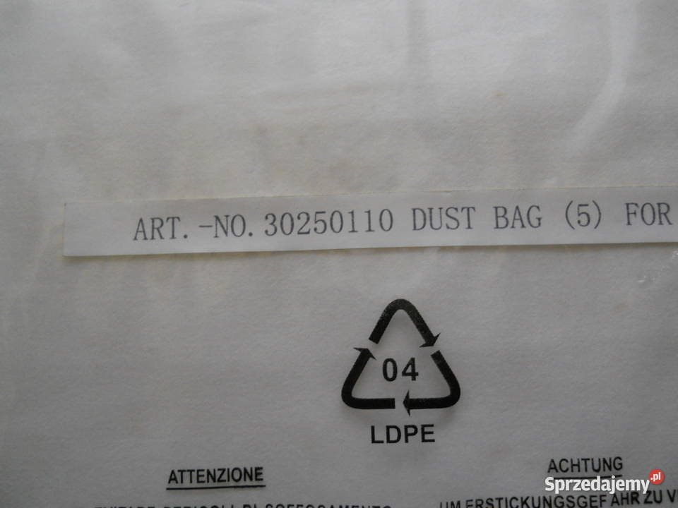 Worki papierowe do odkurzacza warsztatowego małopolskie