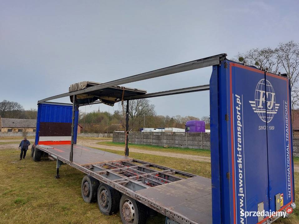 Dach suwany naczepa Krone kompletny Mieszkowice