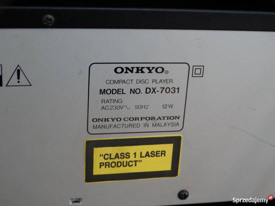 Audiofilskie CD Onkyo DX6850 sprawny WYSYŁKA Jasło