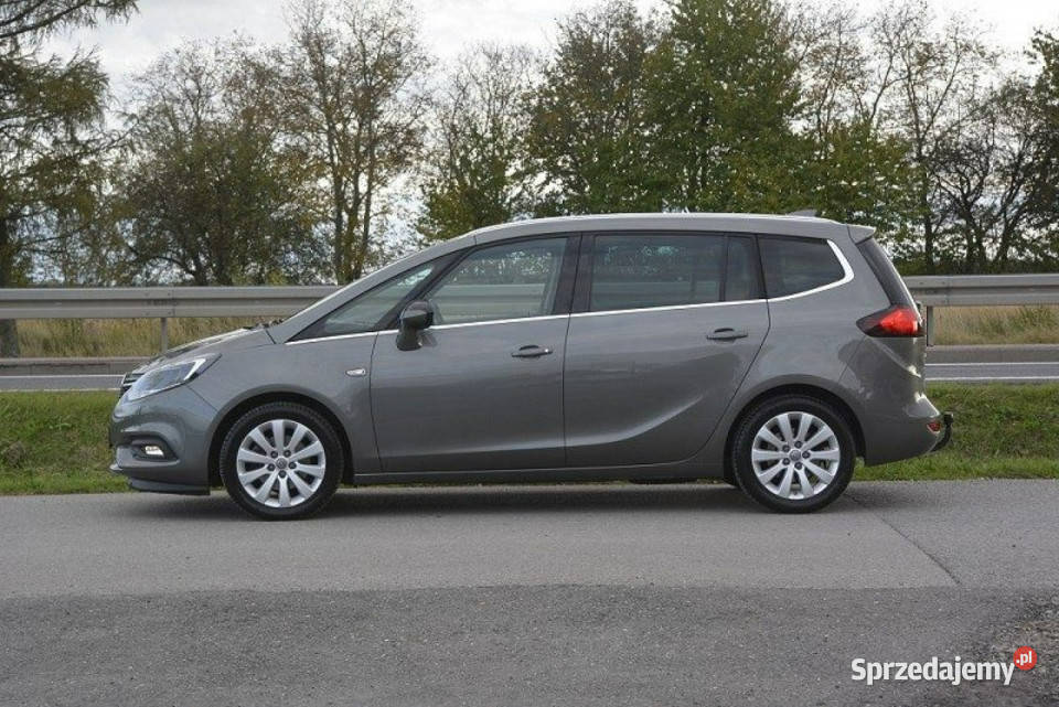 Opel Zafira 14Turbo doinwestowany 7osobowy światła LED Zafira Sędziszów Małopolski sprzedam