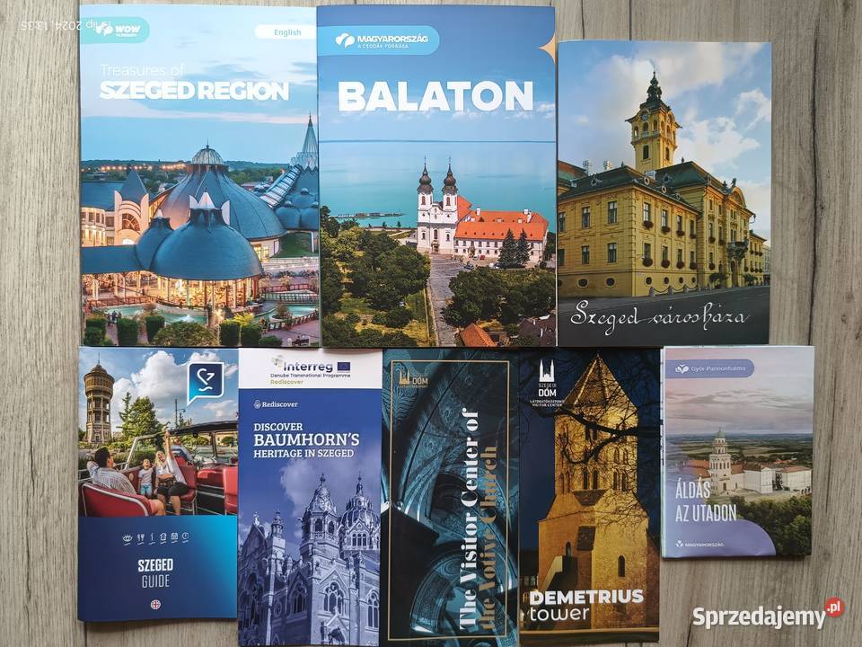 Foldery turystyczne Węgier południowych Wronki