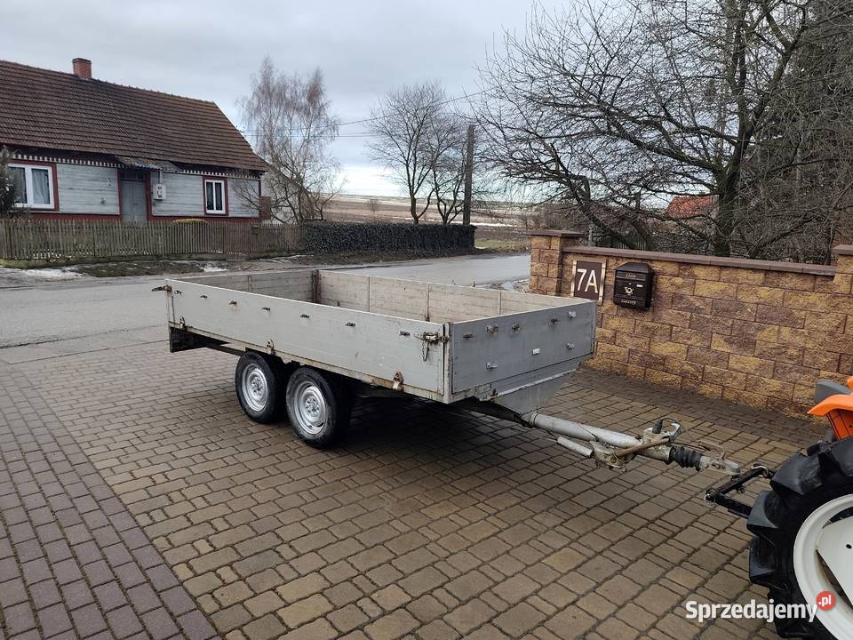 Przyczepa 315m x 155m DMC 2000 Zarejestrowana świętokrzyskie Wodzisław