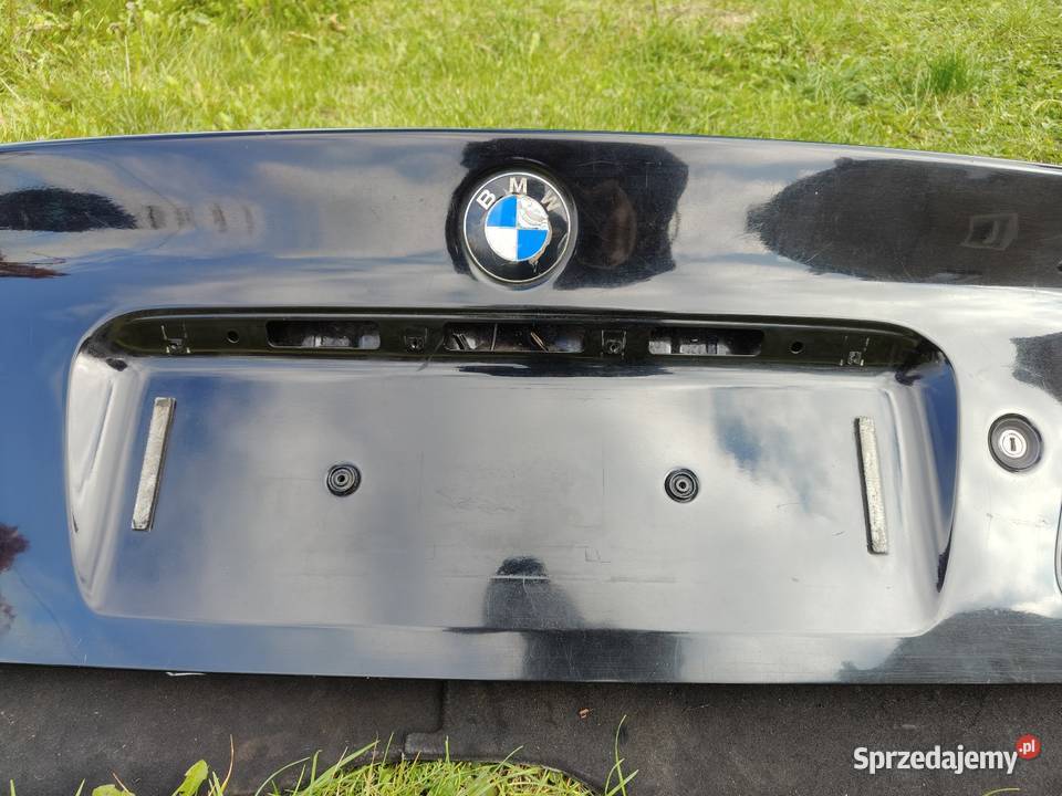 Bmw e46 sedan tylna klapa czarna schwarz2 Bez osobowe Aleksandrów Łódzki