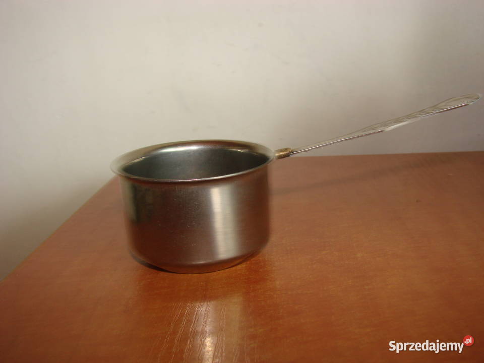 mały stalowy rondelek Pruszcz Gdański