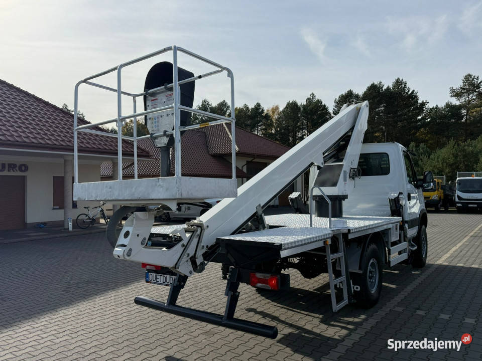 Iveco Daily 55S17W 4x4 Zwyżka 20m GSR E200TE4 pełny VAT Widełki