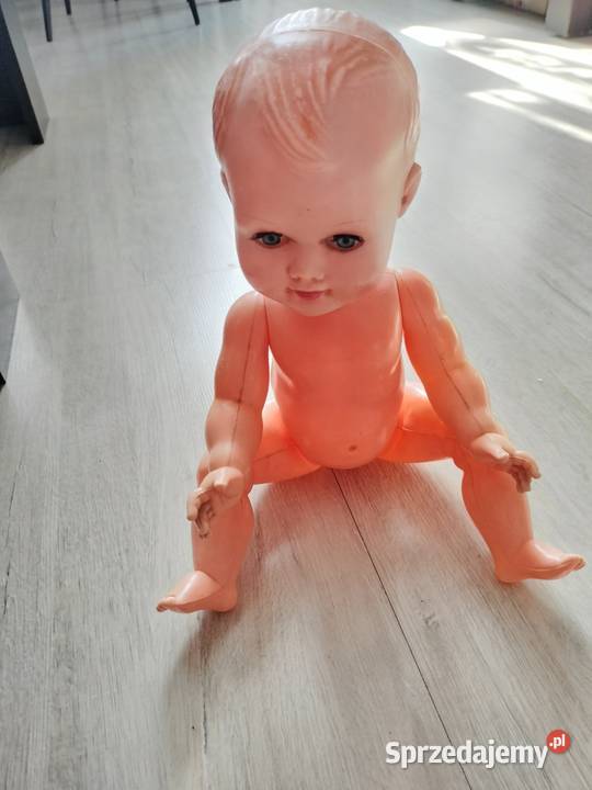 Mała lalka plastikowa celuloid made in Italy Choszczno