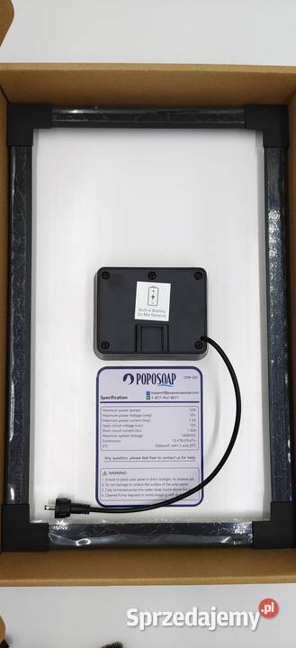 Solarna Fontanna LED 12W z Baterią Pilotem RGB mazowieckie Ząbki