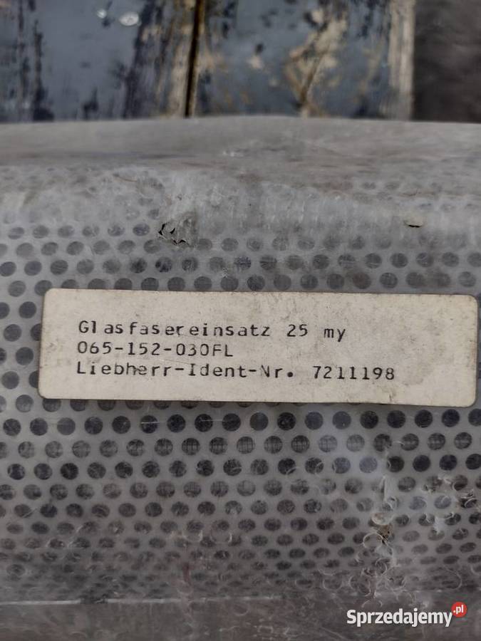 Filtr hydrauliczny Liebherr Gołcza sprzedam