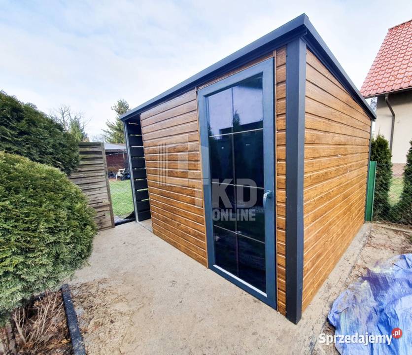 Domek ogrodowy schowek Garaż 25x3 drewnopodobny 608zł/m2 Kościerzyna