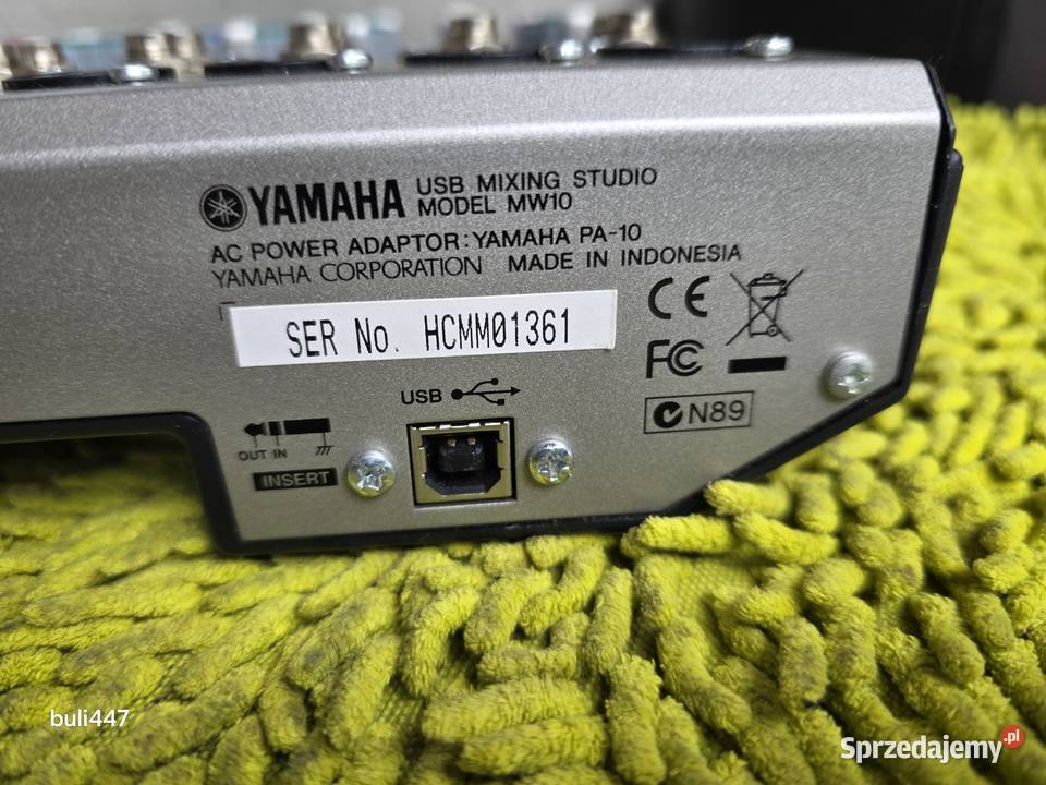 mixer yamaha mw10 mikserym nagłośnienie