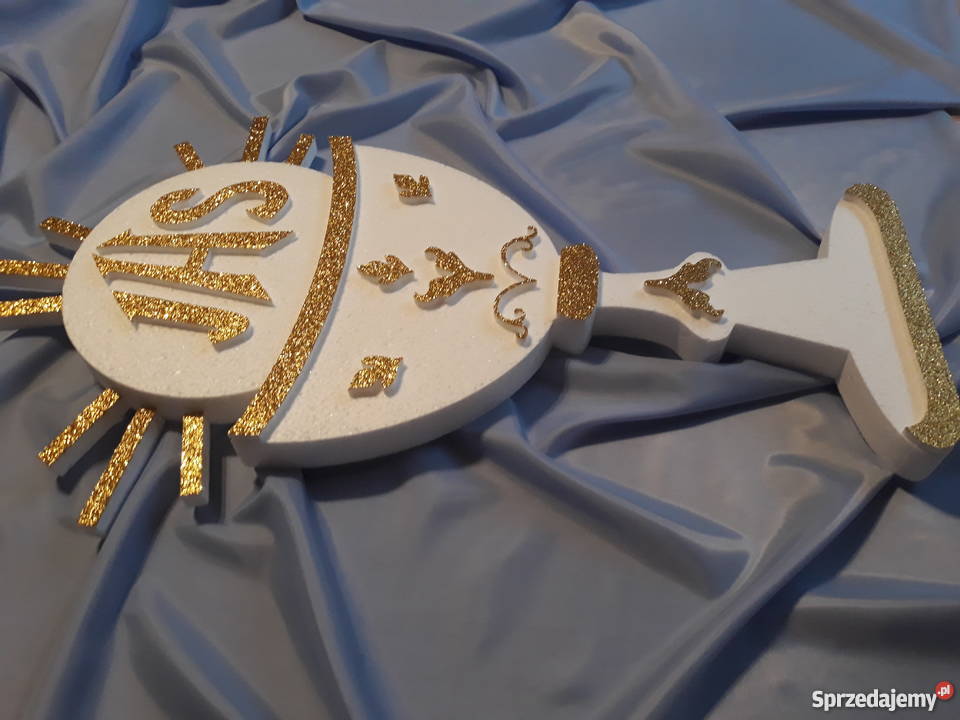 Kielich dekoracja Pierwsza Komunia Boże Ciało Dobrzyca