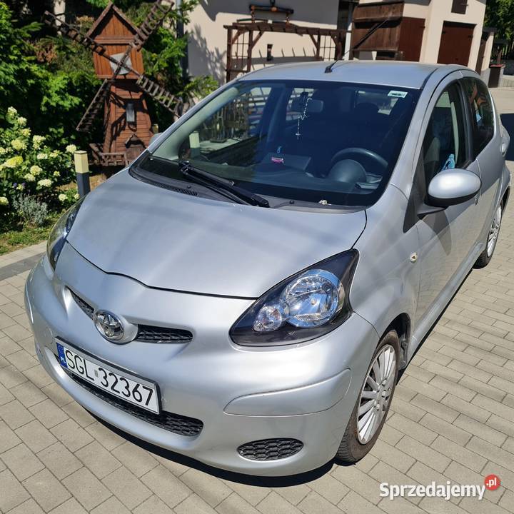 Toyota Aygo mały przebieg klimatyzacja klimatyzacja śląskie Pyskowice