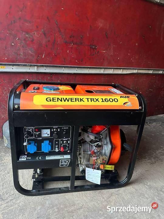Agregat prądotwórczy GENWERK TRX 1600 Bydgoszcz