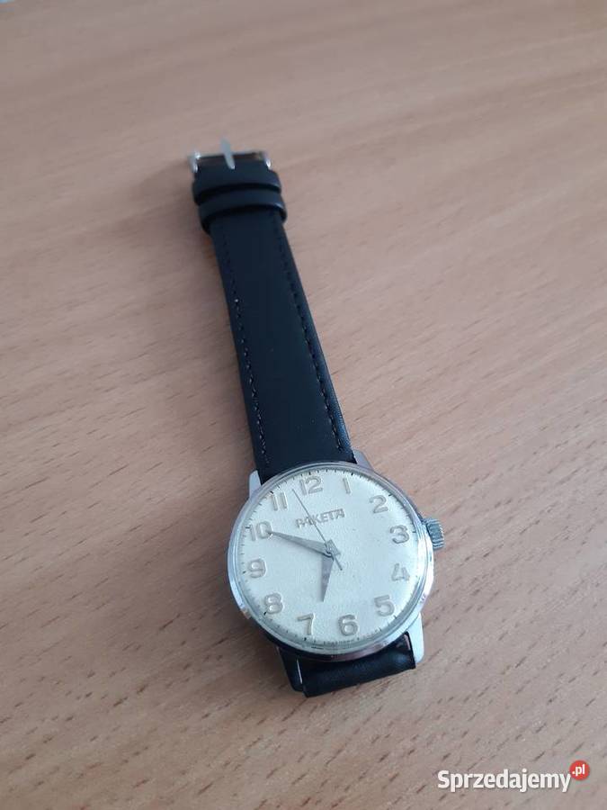 Sprzedam zegarek mechaniczny Raketa sprawny unisex Zegarki Łochów