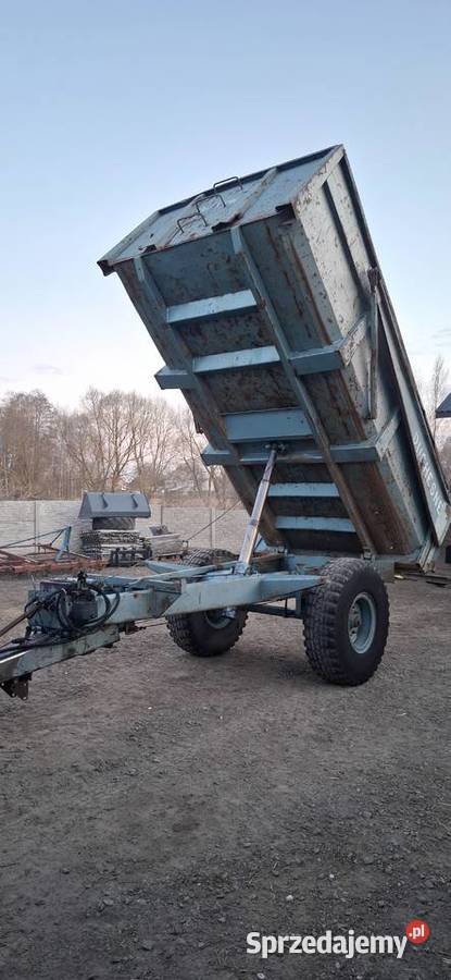 Przyczepa skorupa jednoosiowa 8t duchesne Biała Podlaska