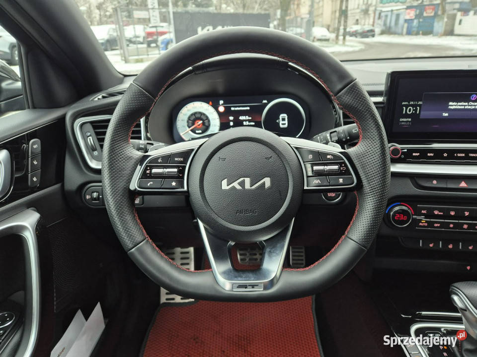 Kia Pro Ceed 16 TGDI 204 7DCT WersjaGTLine wspomaganie kierownicy Łódź