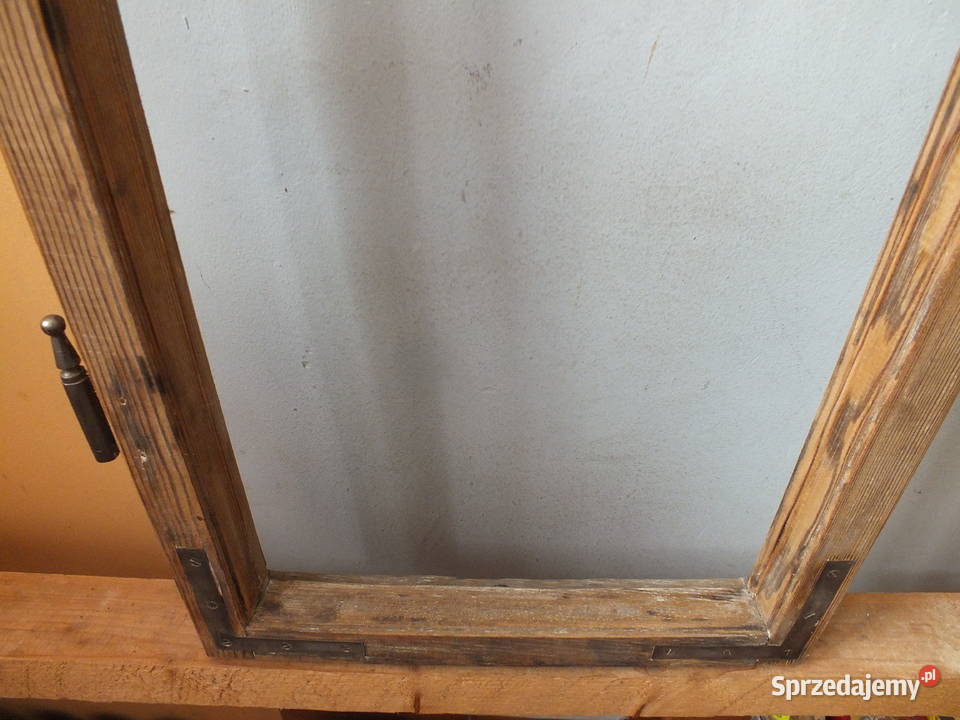 Stare okna drewnianeokoło 1910 piękne Bielawa sprzedam