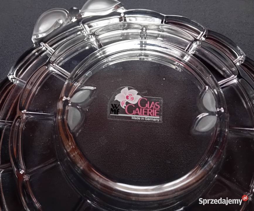 Kryształowa misa WMF Glas Galerie druga połowa Koźminek