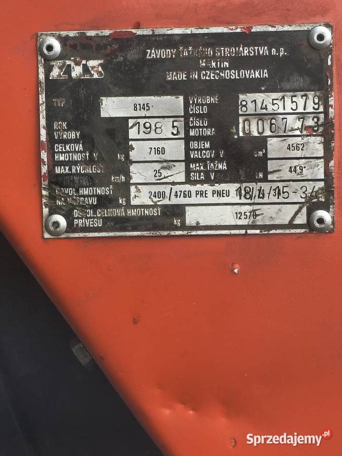 Zetor 8145 Rolnictwo Kazimierz Biskupi