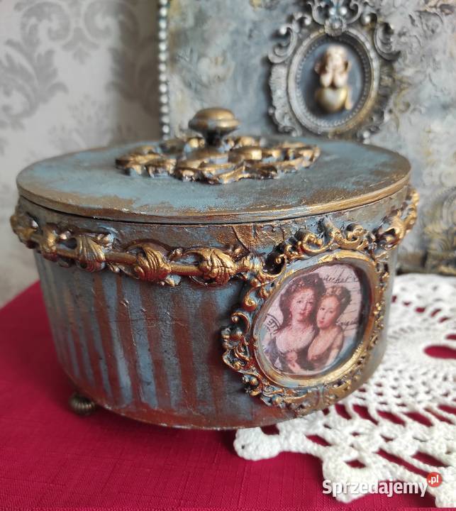 Szkatułka na biżuterię Styl retro Prezent podkarpackie