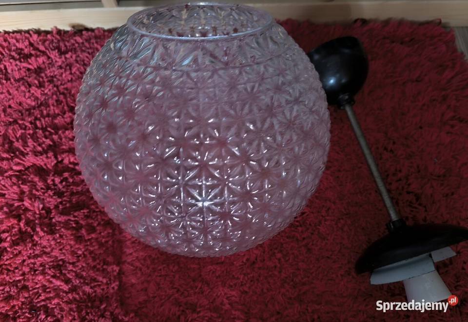 Retro lampa wisząca z 1967 roku Kamenick enov Lubań