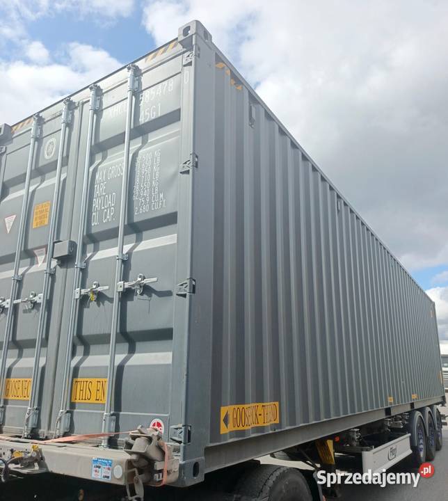 12m 40HC Kontener morski double door Nowy