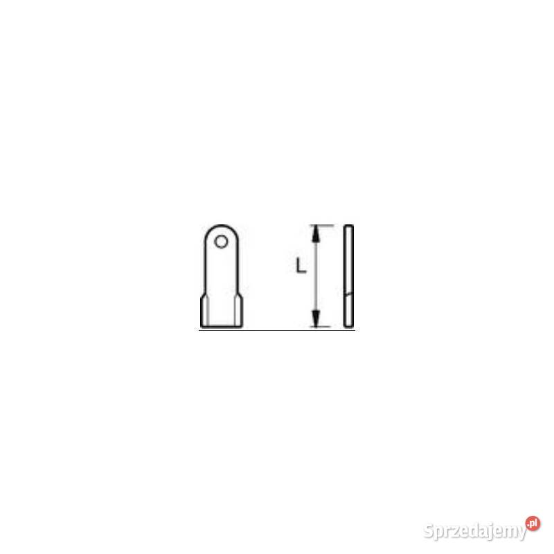 Nóż tnący L130mm 125mm Sieradz sprzedam