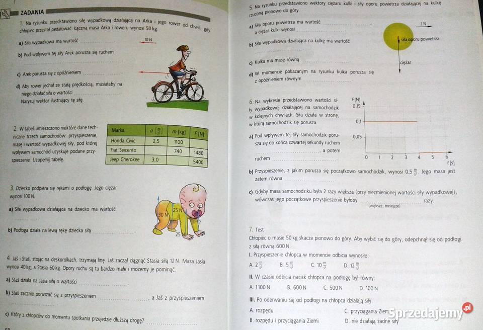 Fizyka 1Pomiary i jednostki siły ruch siły i